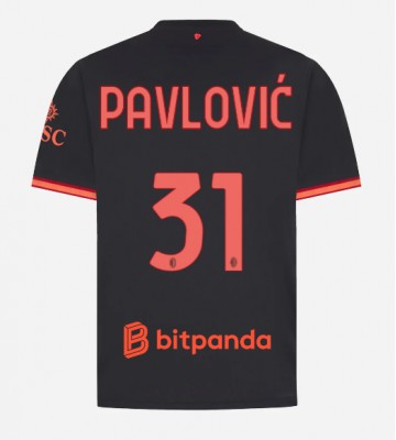 AC Milan Strahinja Pavlovic #31 Tredjetrøje 2026-27 Kortærmet